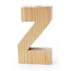 Darice 9190-Z Solid Wood Letter, Capital Z, 5"