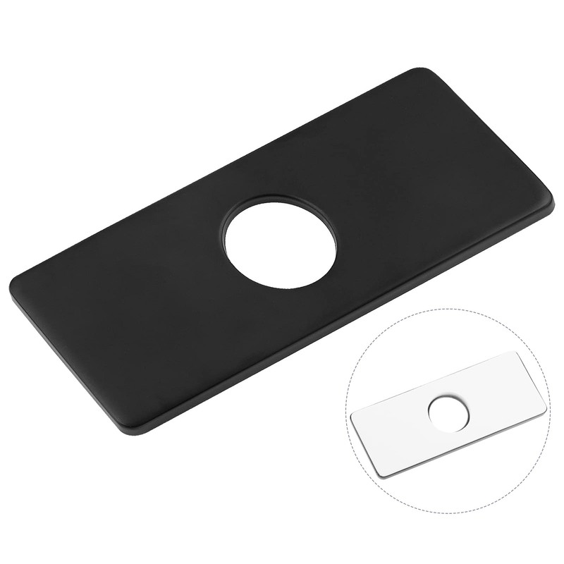 Litoexpe 6 Inch Sink Hole Cover Deck Plate for Bathroom