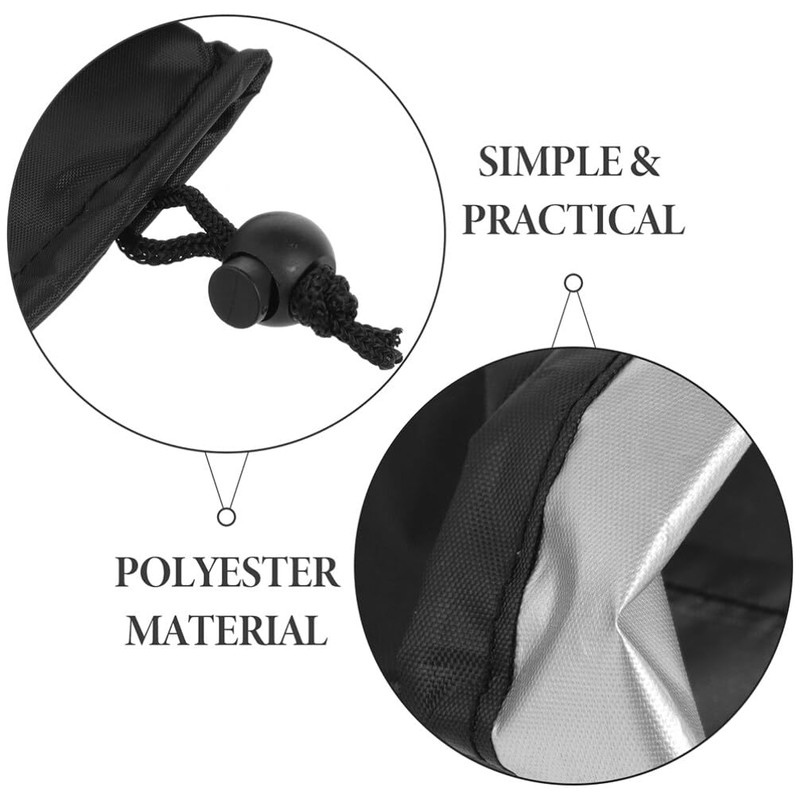 Mobestech Car Wiper Blade Sleeves 1 Pair Windshield Wipers Protector