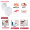 Dental Prothetic Box Set, Orthodontic Retainer Prothetic Teeth Storage Case,