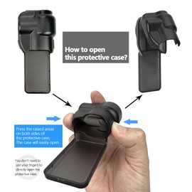 Honlyn Lens Protector Cap Gimbal Cover for DJI Osmo Pocket 3 Accessories, Lens Screen Protector Guard Case for Osmo Pocket3