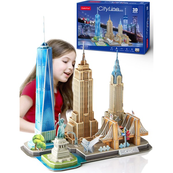 CubicFun 3D Puzzle - Puzzles for Kids Ages 8-10 New