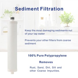 Compatible with Culligan AC-30 Reverse Osmosis Replacement Pre Sediment/Carbon Block Filter Set