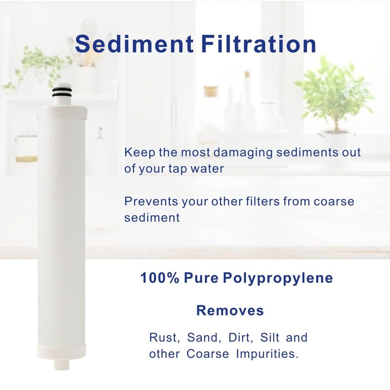 Compatible with Culligan AC-30 Reverse Osmosis Replacement Pre Sediment/Carbon Block
