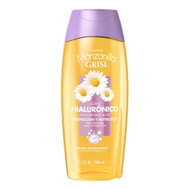 Manzanilla Grisi, Shampoo Ácido Hialurónico, 400 ml | Protección y Nutrición.