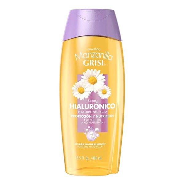 Manzanilla Grisi, Shampoo Ácido Hialurónico, 400 ml | Protección y