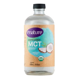 Aceite Orgánico De Coco Mct 500 Ml Keto