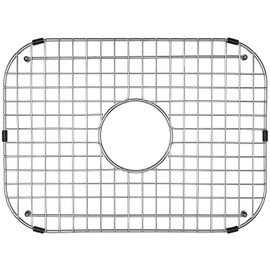 Serene Valley Sink Grid 18-1/8" L x 13-3/8" W, Centered Drain with Corner Radius 3-1/2", NDG1813C