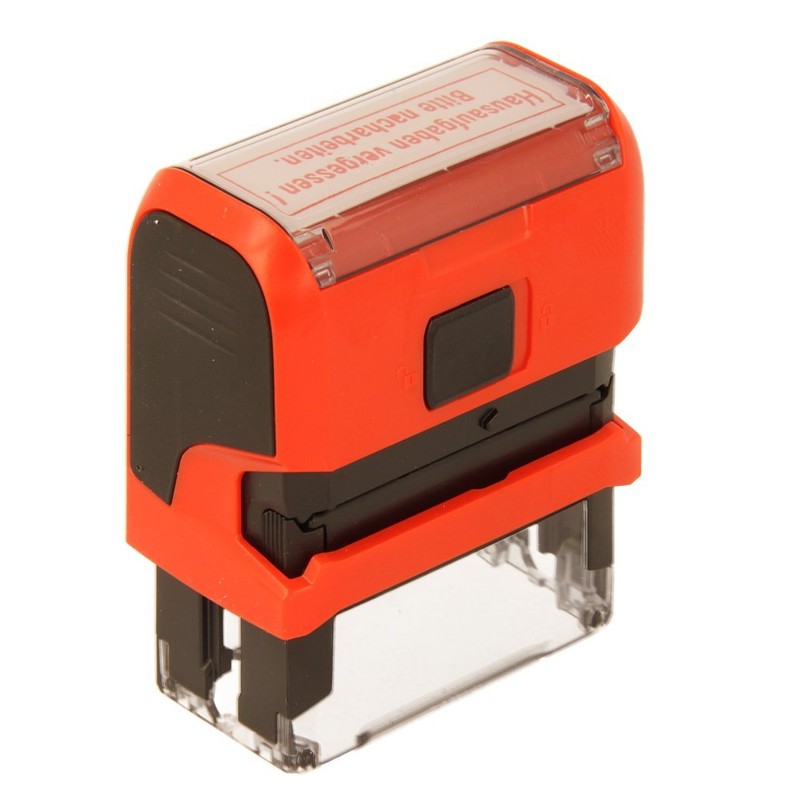 trodat Gravurxpress Forget Homework Stamp