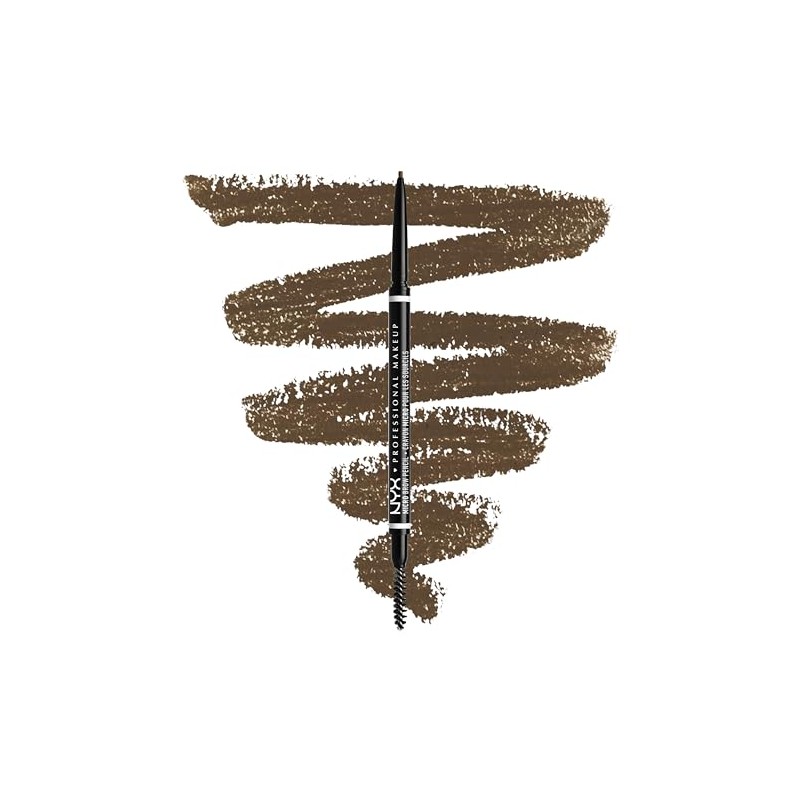 NYX Professional Makeup, Micro Brow Pencil, Lápiz para cejas, Ash