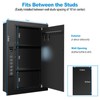 LANGGER V LANGGER V Biometric Wall Safe, Hidden Fingerprint Security