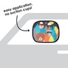 Diono Kids Character Car Window Shade 2 Pack - Cling