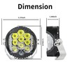 EKXAP 5 Inch 50W LED Driving Light, 5000LM Offroad Light