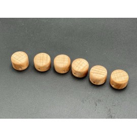 Mile Zero Designs Flame Maple Volume/Tone Knobs (Price is per Knob) Odie's Oil 6mm Bored Set Screw