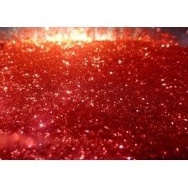 Brillantflake 1/2 Pound Premium Fire Red .008" Metal Flake Custom Auto Paint Additive Flakes