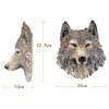 Wenwan Animal Head Wall Decoration, Decorative Sculpture, Wolf
