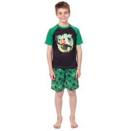 INTIMO Miraculous: Tales of Ladybug & Cat Noir Boys' Character Sleep Pajama Set Shorts (6/7)