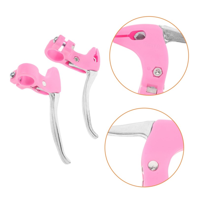 Sosoport 2pcs Bicycle Brake Lever Stylish Half Hand Brake Handles