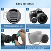 40.5mm Lens Cap Center Snap on Lens Cap Suitable for