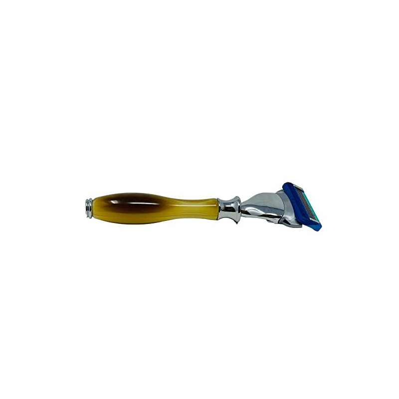 5 Blade Horn Razor with Chrome -- From GBS