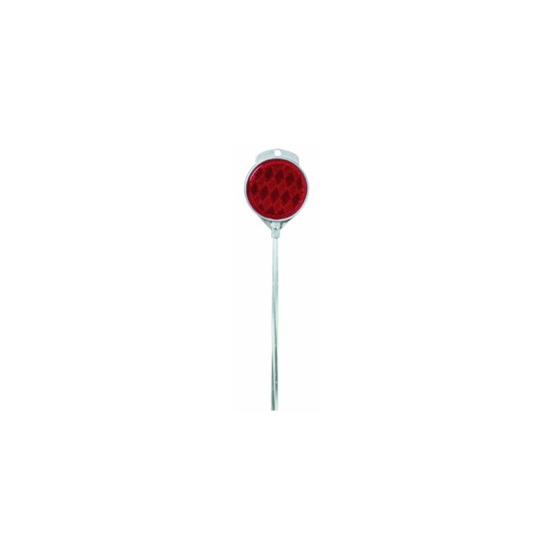 Hy-Ko Products DM100R48 Aluminum Driveway Marker 48" High Red