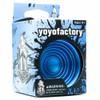 YoyoFactory Bullseye Yo-Yo - Orange/Turquoise (DNA Tricks, Metal Yoyo, Cord,