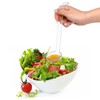 Coloch 20 Pack 1oz Plastic Small Ladle, 7 Inch Clear