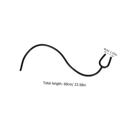 Hohopeti 2pcs Medical Non-medical Non-medical Non-medical Stethoscope Repair Tubing Black Pvc Y-shaped Tube for Pediatric Clinical Use Compatible with Healthcare Equipment Black