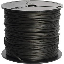 Screen Spline - 0.145", 15lb Roll - Round Screen Retainer Spline - Bulk Screen Holder Spline for Screen Door, Window Mesh & Mosquito Net Fixing - Screen Door Repair & Replacement Spline - Black