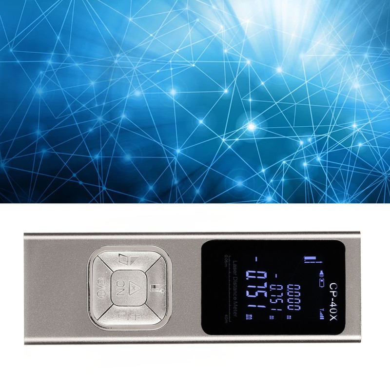Handheld Laser Distance Meter Aluminium Alloy High Accuracy M Ft