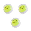 Taskar Pack of 3 Mini Round Bullseye Spirit Level Bubble