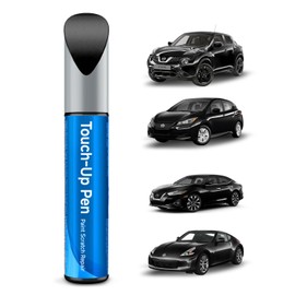KH3 - Pintura de retoque de obsidiana negra/súper negra, compatible con Nissan Exact Match - Pintura de retoque para reparación de arañazos de coche