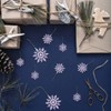 Oviovky 36 Pack Plastic White Snowflake Ornaments, Christmas Tree Decorations,