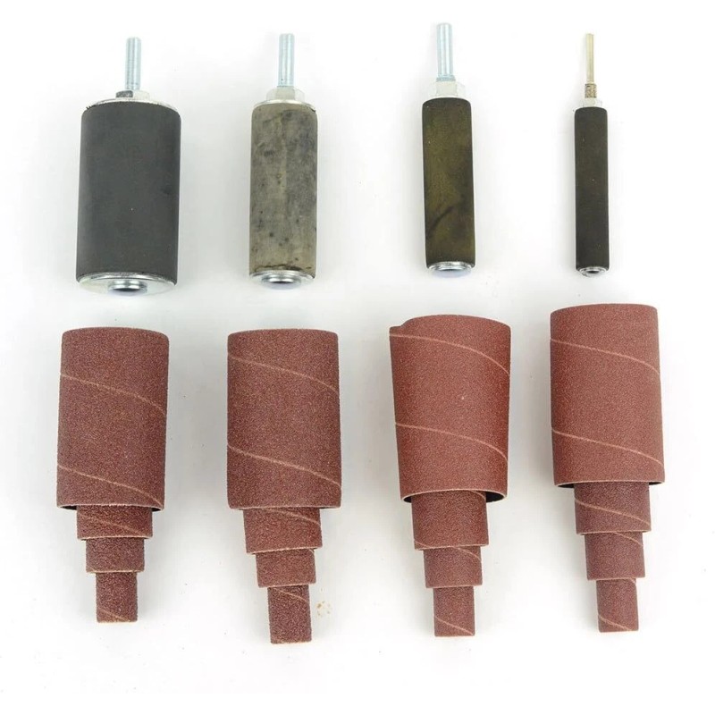 Big Horn Sanding Drum Set For Drill Press With 4