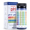 PH Test Strips 0-14, 100 Strips Universal Litmus Papers for