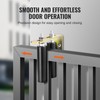 Happybuy Sliding Gate Kit, 6” Rolling Gate Hardware Kit with