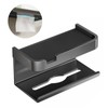 Toilet Paper Dispenser Shelf Space Saving Multifunction Wall Mounted Self