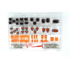 DEUTSCH DTM 191 PCS CONNECTOR KIT 20AWG SOLID CONTACTS (MADE IN USA)