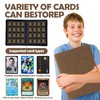 1000+ Pockets Trading Card Binder,16 Pockets Trading Card Binder Ringless
