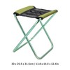 Foldable Chair Flexible Lightweight Breathable Portable Stool for Mountaineering Camping