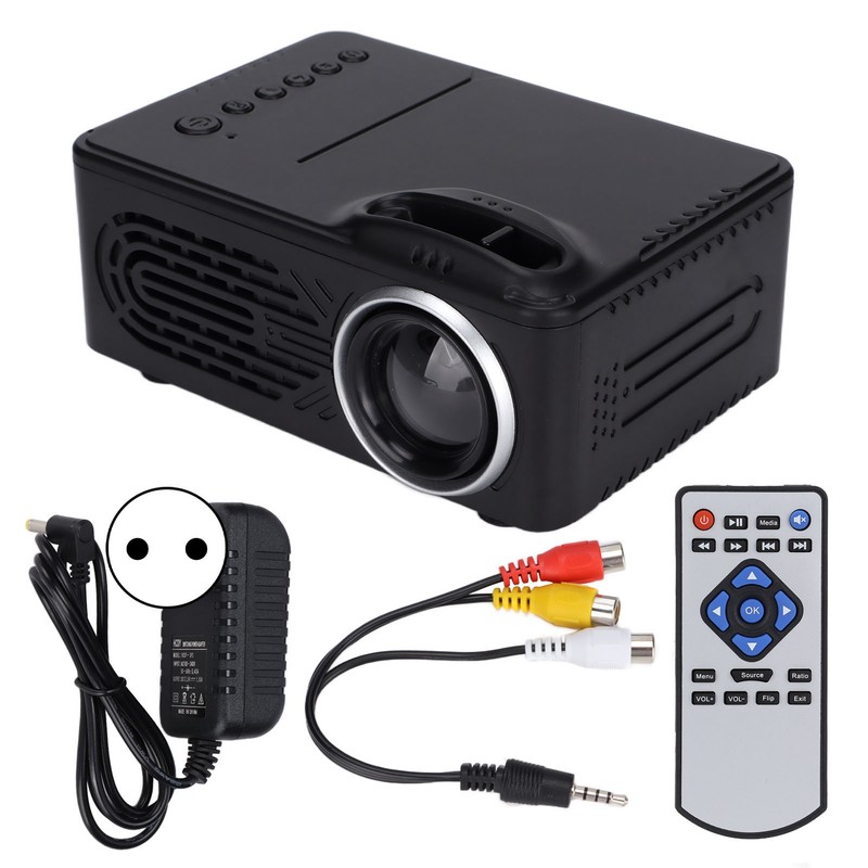 Mini Projector Portable with Audio and Video HD Multimedia Interface