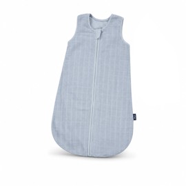 Alvi Blaubaer Baby Sleeping Bag & Nappy | Alvi Breathable Summer Sleeping Bag | Lightweight Children's Sleeping Bag 100% Cotton | Sleeveless Baby Sleeping Bag for Boys and Girls | Alvi Outer Bag Washable