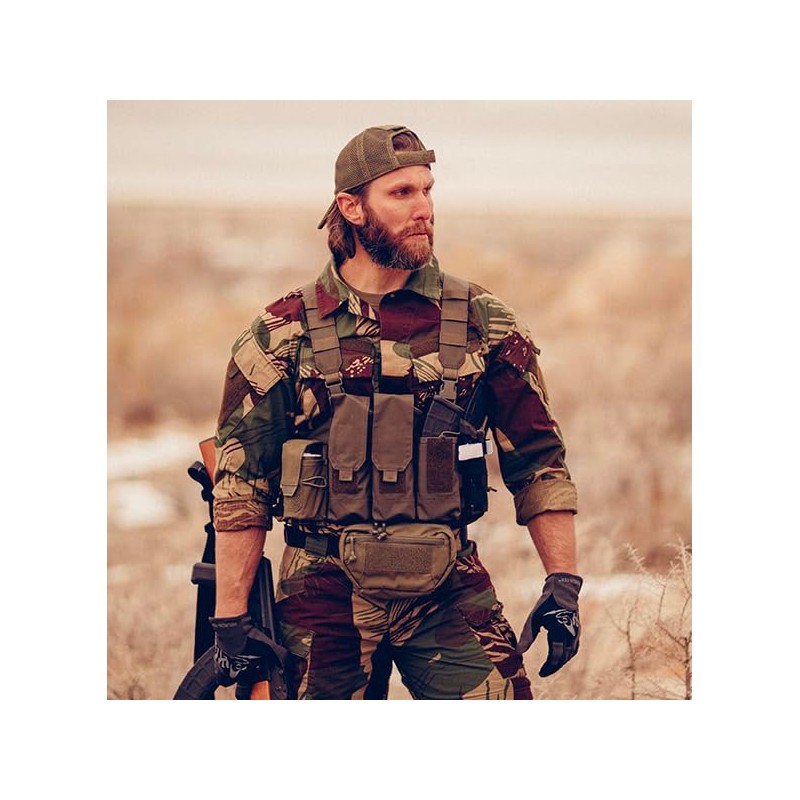 Helikon-Tex Chicom Chest Rig Coyote, Patrol Line