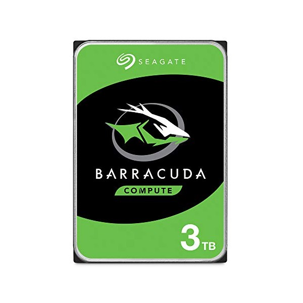 Seagate BarraCuda 3TB Internal Hard Drive HDD – 3.5 Inch