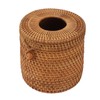 Rectangular Rattan Tissue Box Cover Rattan Woven Tissue Box Holder