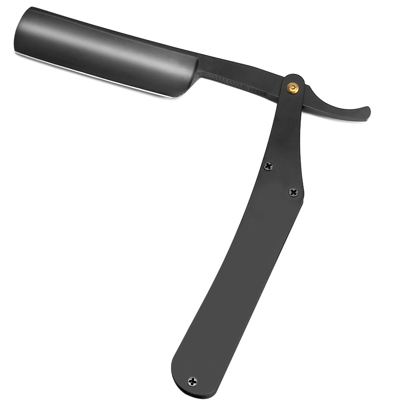 Men Shaving Knife Stainless Steel Folding Barber Razor Shaver Beard