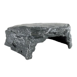 ZONADAH Turtle House Reptile Cave Resin Sun Deck Resin Landscaping Aquarium Fish Hide Shelter for Reptile Turtle Frog Zoo Decoration Ornament