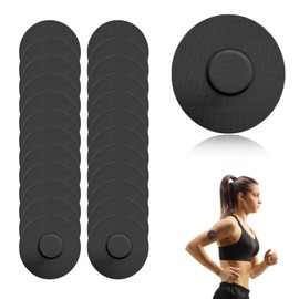Paquete de 25 Parches Adhesivos Impermeables para Freestyle Libre - Fijación Duradera y Cómoda Redondos y Precortados