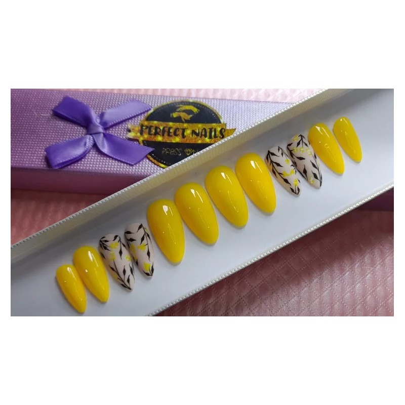 Perfect Nails Press On Hermosas Uñas Postizas Press On Medianas