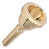 Nunafey Tenor Horn Mouthpiece 1/2" Horn Mouthpiece for Trombone Golden